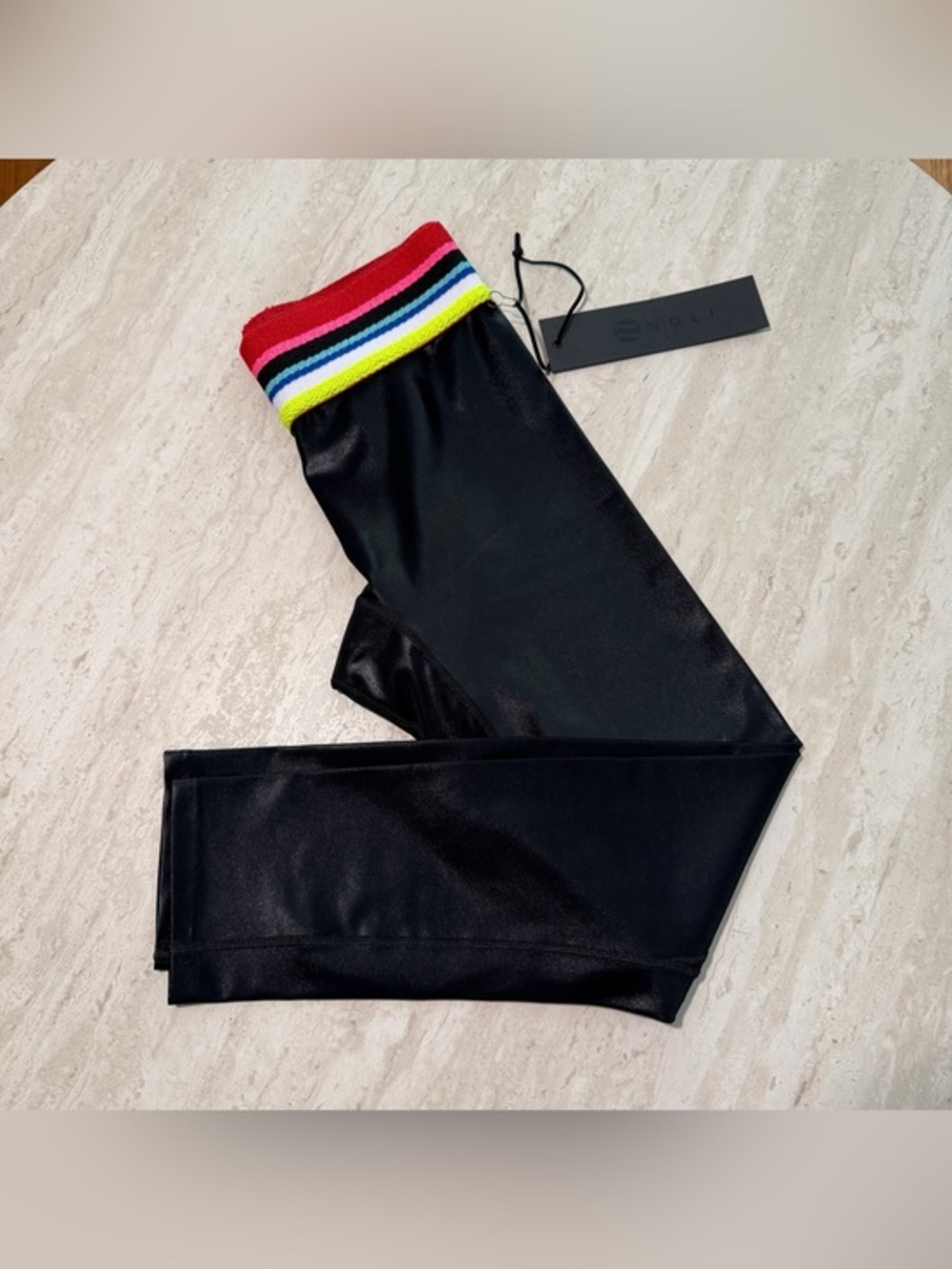 NWT Noli Liquid Capri Leggings *XS